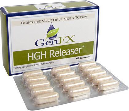 GenFX HGH Releaser Anti-Aging Supplement GenFX Natural HGH Pills