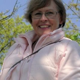 Senior woman smiling